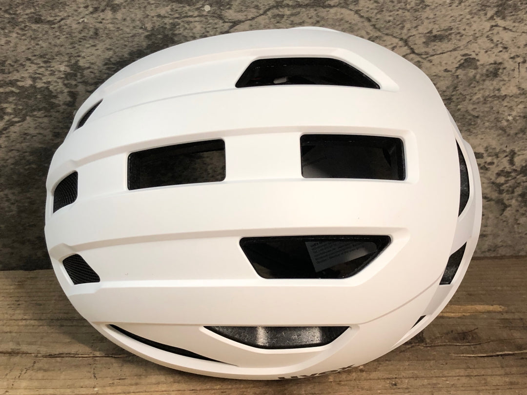JT106 UVEX STRIDE SMU ヘルメット 56-59cm 白 タグあり 24年1月製造