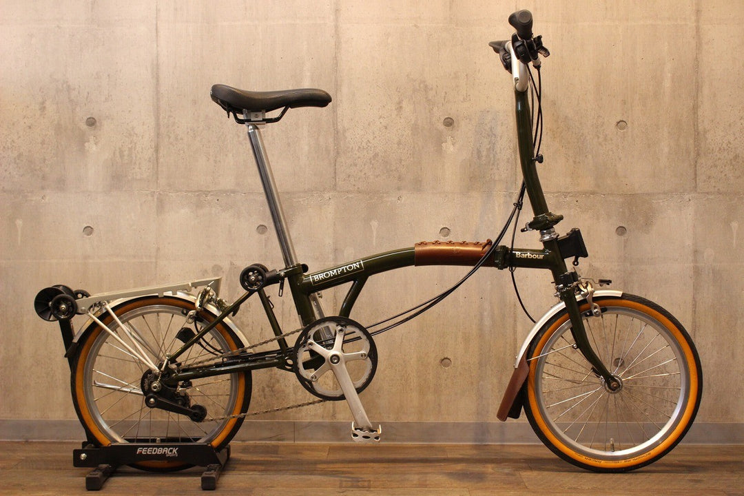 決算セール ブロンプトン BROMPTON M6L BARBOUR EDITION 16インチ ミニベロ 折りたたみ 小径車【名古屋店】