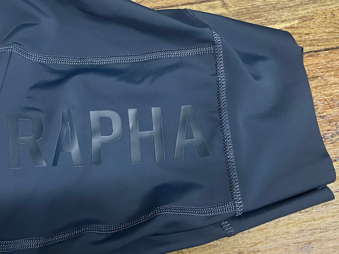 KM118 ラファ Rapha WOMEN'S PRO TEAM CARGO BIB SHORTS ビブショーツ 紺 XS ※ゴム汚れあり
