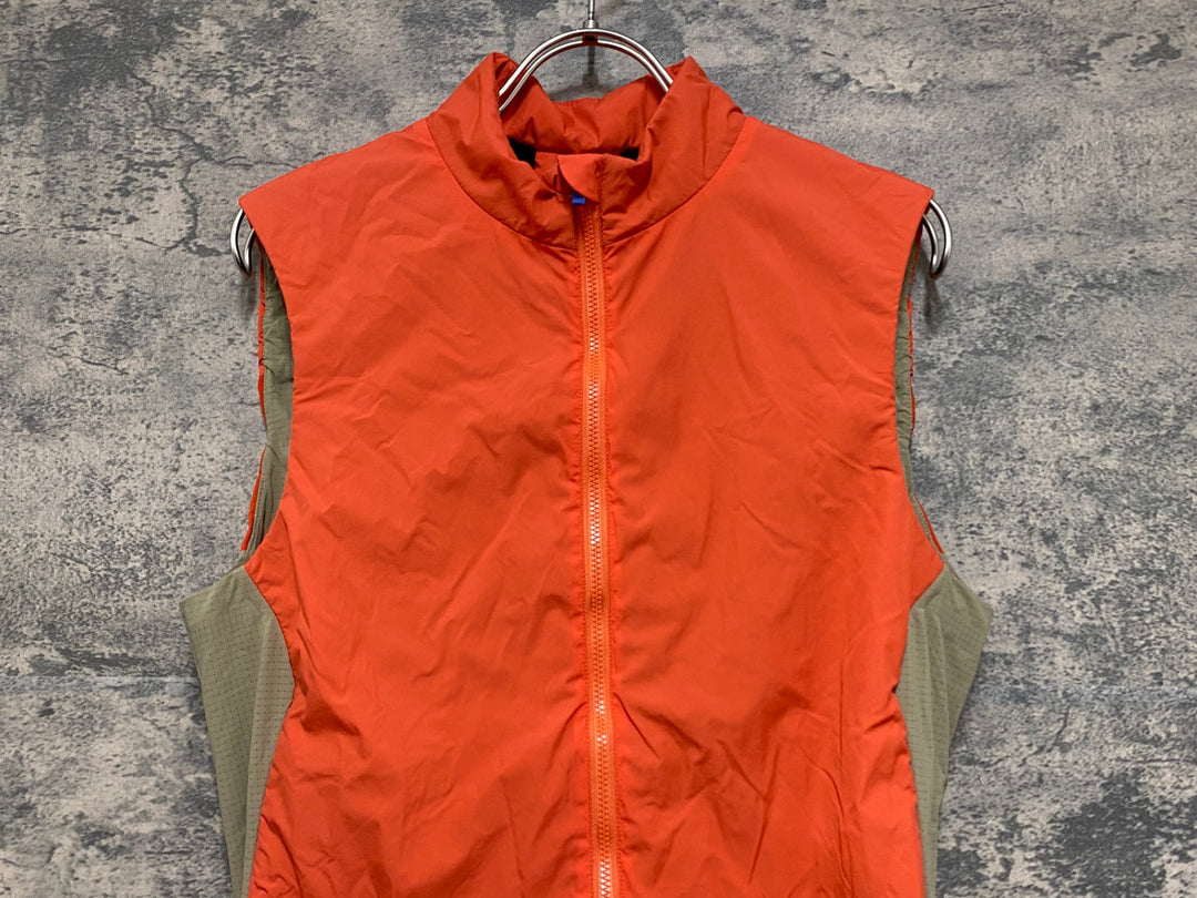 JO701 マープ MAAP ALT ROAD THERMAL VEST ジレ サイクルベスト オレンジ M