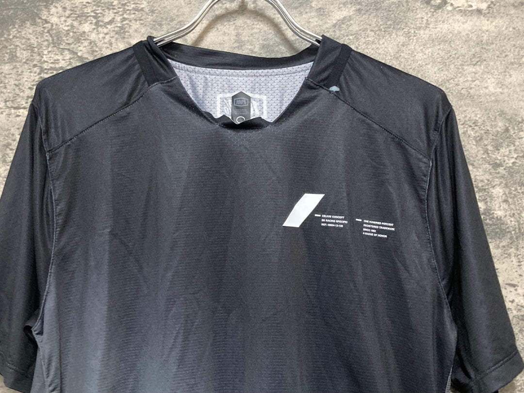 KI306 100％ Celium 半袖 Tシャツ 黒 S
