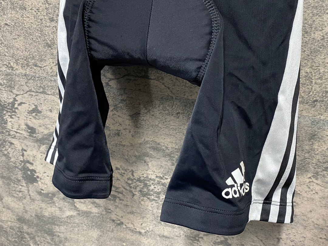 JT256 アディダス ADIDAS ビブショーツ 黒 ※サイズ不明 タグカット