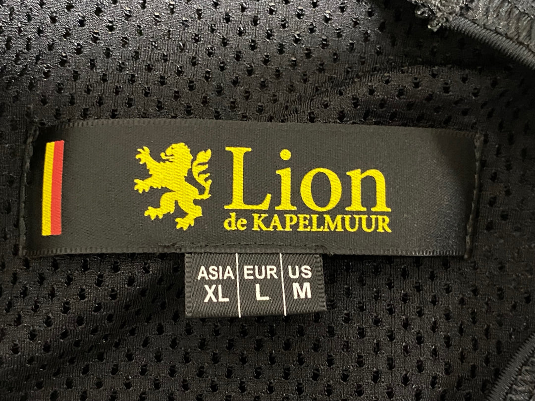 KN362 リオンドカペルミュール Lion de KAPELMUUR ビブタイツ 黒 XL 裏起毛