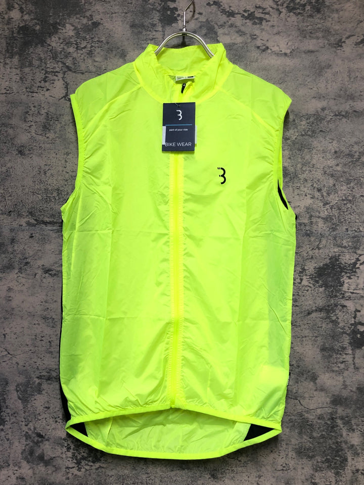 KL346 BBB cycling ジレ サイクルベスト  黄 M