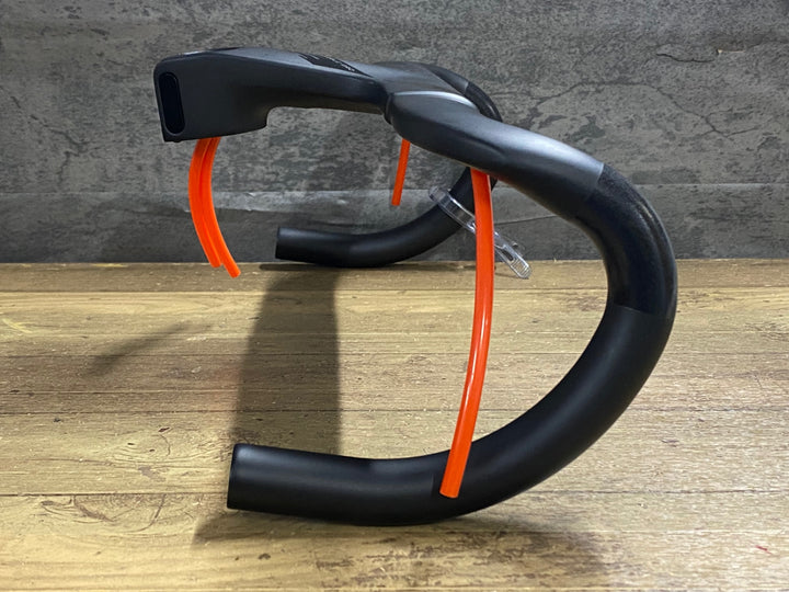 KA015 フォルツァ FORZA CIRRUS PRO ステム一体型 カーボン ドロップハンドル ブラケット/エンド部C-C400/420mm ステム長100mm