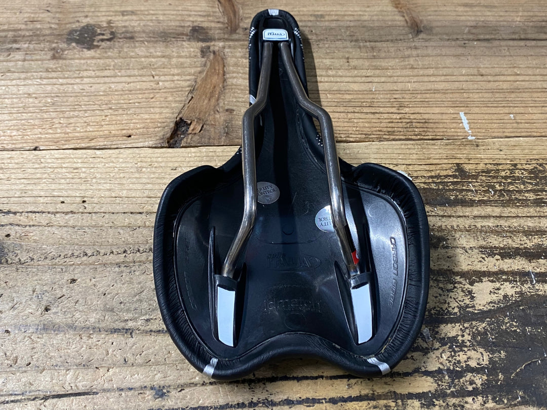 KO332 セライタリア SELLE ITALIA SLR FLOW titanium サドル レール S1 FRICTION FREE 黒