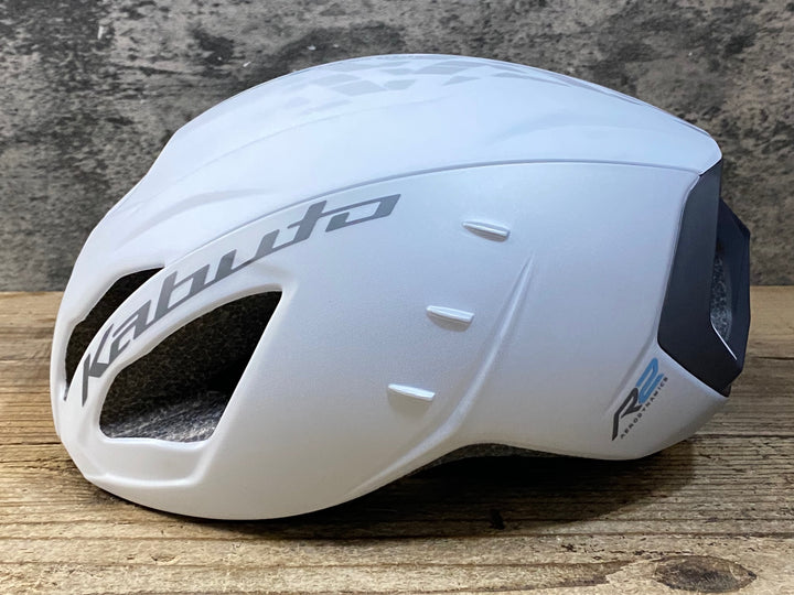 KG310 カブト kabuto AERO R2 白 S/M R07/10製造 バイザー付属
