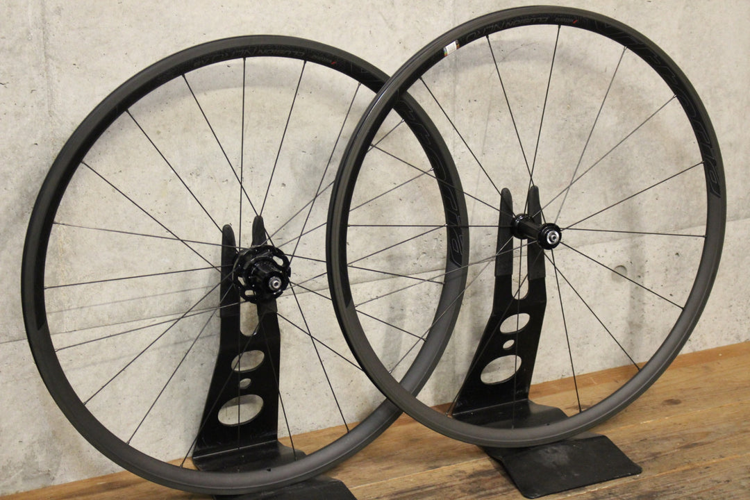 ヴィットリア VITTORIA イリュージョン ネロ ELUSION NERO シマノ 11/12S アルミ クリンチャー ホイールセット 17C 【福岡店】