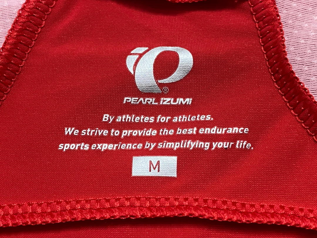 KD566 パールイズミ PEARL iZUMi 半袖 サイクルジャージ 赤 M