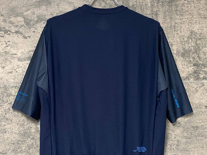 KJ129 パールイズミ PEARL iZUMi 半袖 サイクルジャージ 濃紺 XL