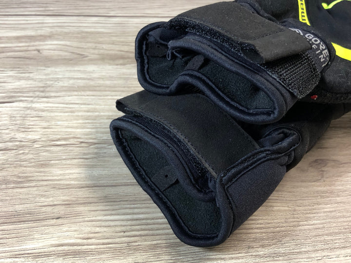 JO171 シマノ SHIMANO ゴアテックス GORE-TEX 長指 グローブ 裏起毛 黒 L