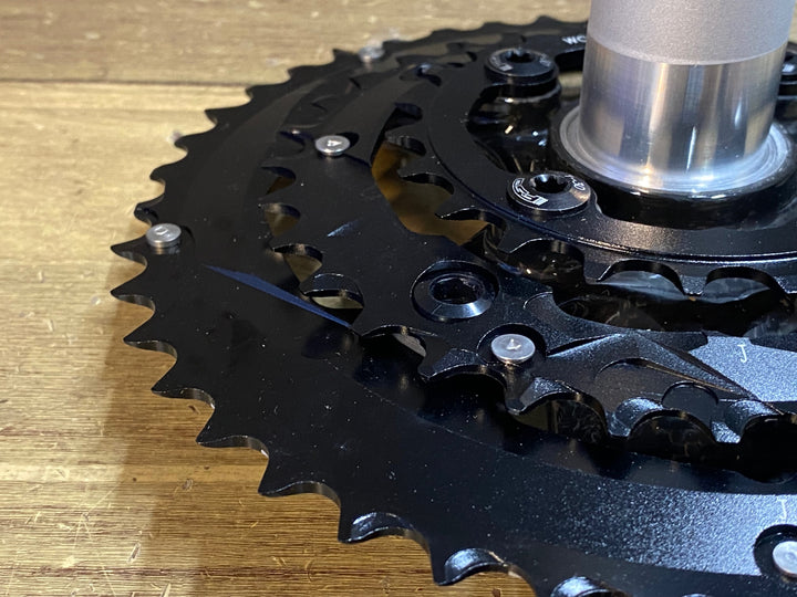 JS335 FSA K-FORCE LIGHT MTB カーボン クランクセット 175mm 44/32/22T BB30