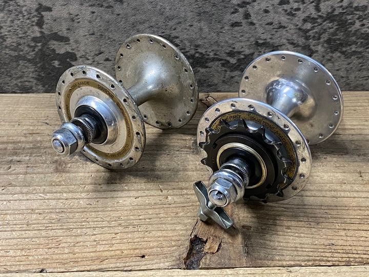 KI454 サンツアー SUNTOUR シュパーブプロ SUPERBE PRO 前後ハブ NJS 36H