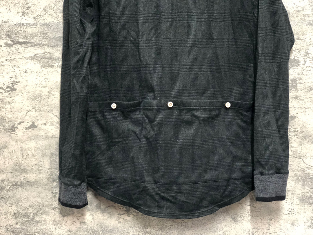 KE193 カペルミュール KAPELMUUR 長袖 サイクルシャツ 黒 ASIA L