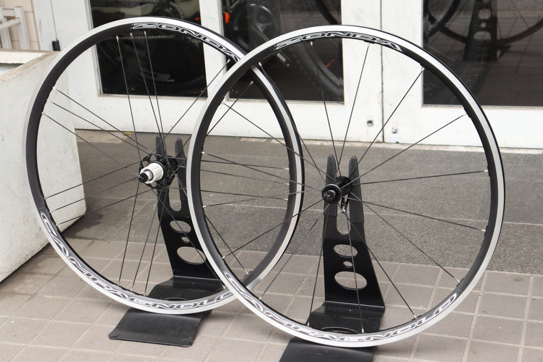 カンパニョーロ CAMPAGNOLO ゾンダ ZONDA C17 アルミ  クリンチャー ホイールセット シマノ 11S/12S 【横浜店】