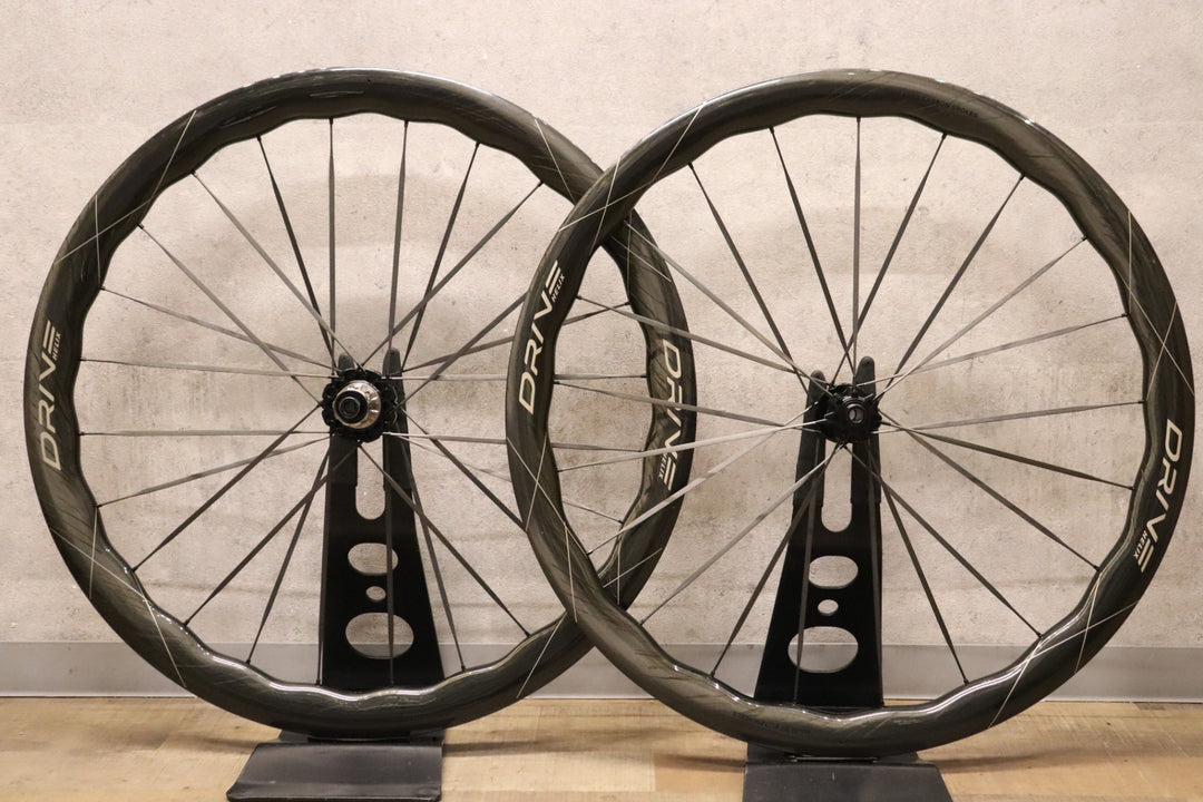 エリートホイールズ ELITEWHEELS ドライブ DRIVE HELIX 46D CS カーボン チューブレスレディ シマノフリー ホイールセット 【さいたま浦和店】