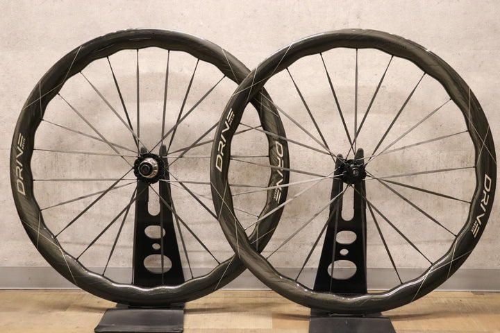 エリートホイールズ ELITEWHEELS ドライブ DRIVE HELIX 46D CS カーボン チューブレスレディ シマノフリー ホイールセット 【さいたま浦和店】