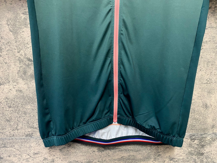 JH620 ルコックスポルティフ le coq sportif Steel 半袖 サイクルジャージ グリーン L