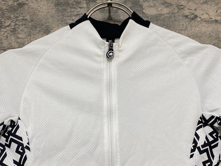 KI104 アソス ASSOS UMA GT SS Jersey EVO 半袖 サイクルジャージ 白黒 XS レディース