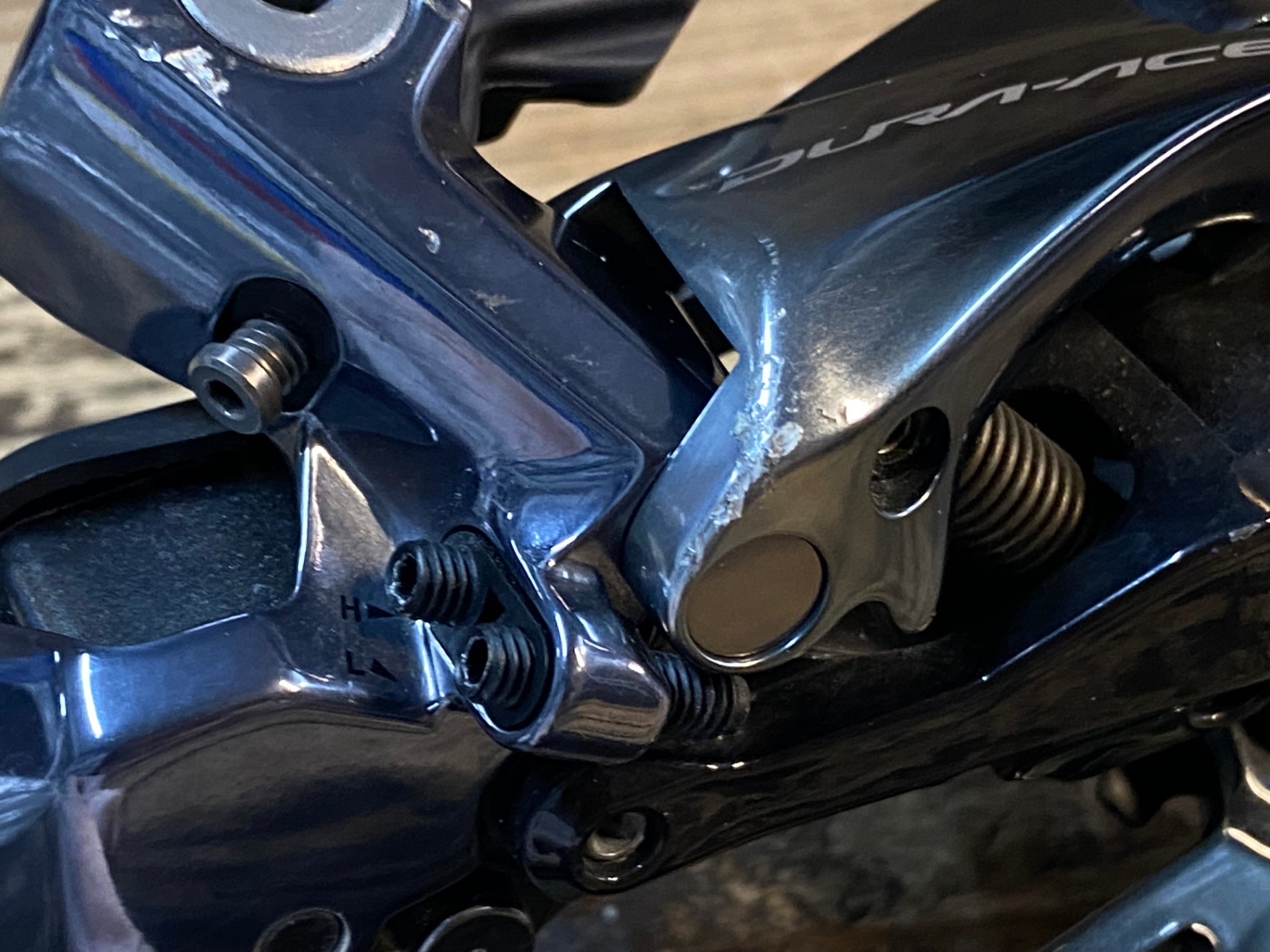 JJ586 シマノ SHIMANO デュラエース RD-R9150 リアディレイラー 11S