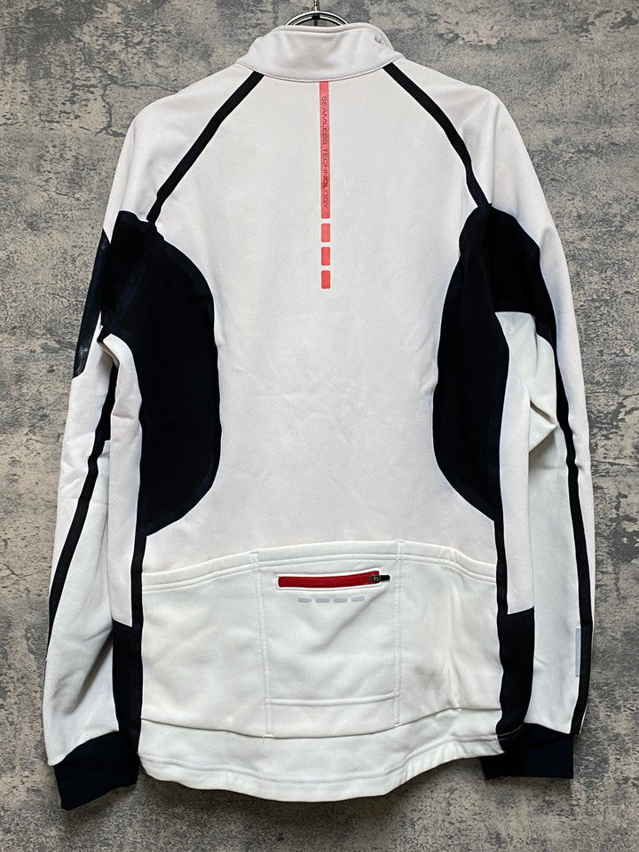JR167 パールイズミ PEARL iZUMi 長袖サイクルジャケット 白 XL 裏起毛