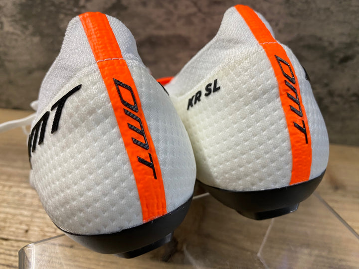 KA018 DMT KR SL ビンディングシューズ  3穴 シューレース ホワイト オレンジ EU41