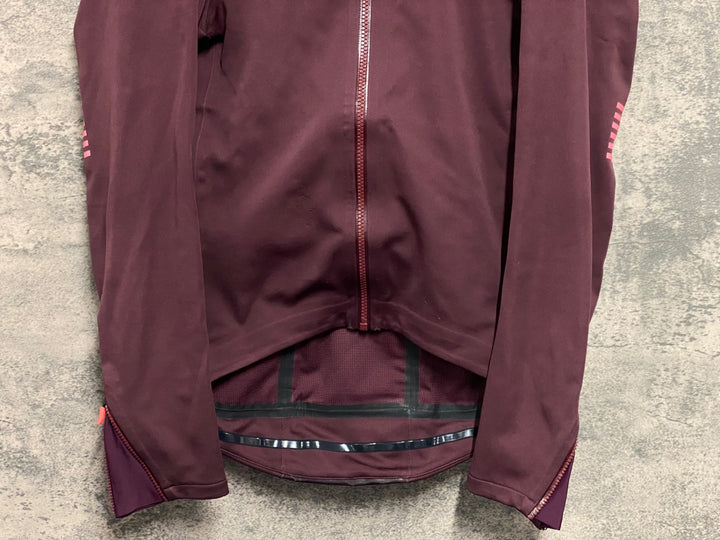 JV240 ラファ Rapha PRO TEAM SOFTSHELL JACKET 長袖 サイクルジャケット バーガンディ S