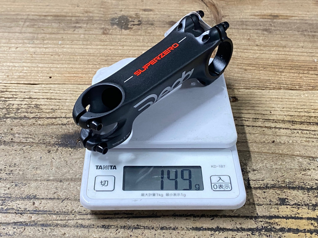 JS297 デダ DEDA SUPER ZERO アルミ ステム Φ31.7 110mm 82°
