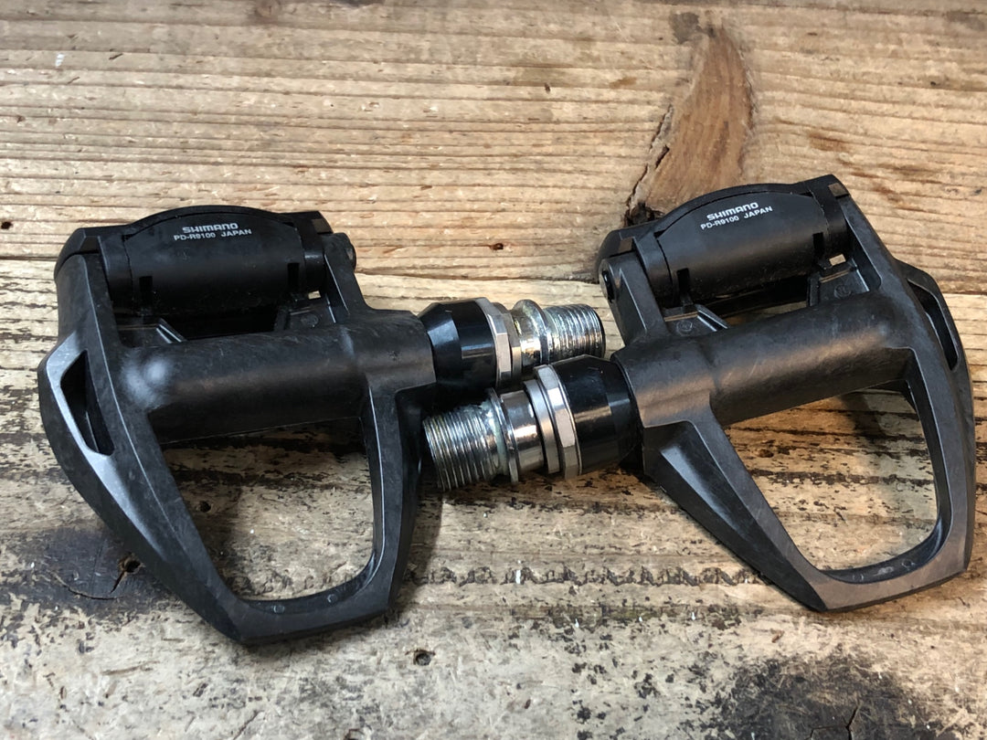 JT194 シマノ SHIMANO デュラエース DURA-ACE PD-R9100 ビンディングペダル +4mm