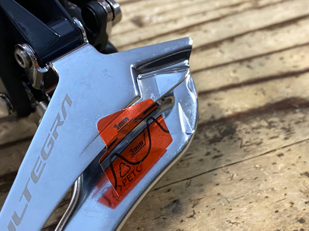 JY592 シマノ SHIMANO アルテグラ ULTEGRA FD-R8050 直付 フロントディレイラー Di2 電動 動作確認済み 箱無し