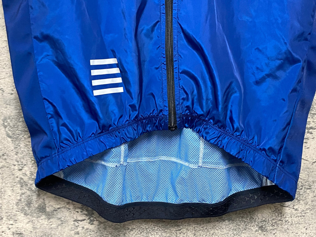 KB556 モーゼン MORETHAN ジレ サイクルベスト 青 XL