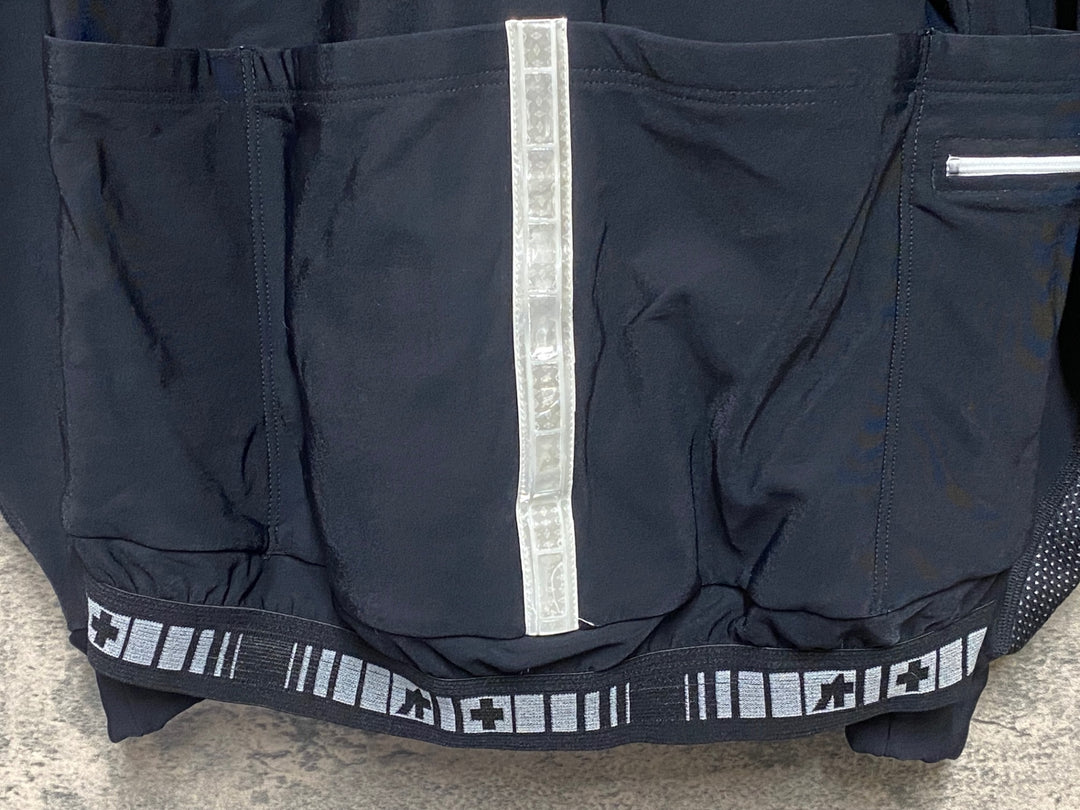 KC495 アソス assos Air Jacket 851 長袖 サイクルジャケット 黒 L 裏起毛
