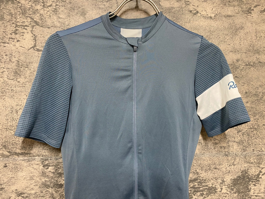 JM666 ラファ Rapha WOMEN'S JERSEY 半袖 サイクルジャージ 水色 レディース XS