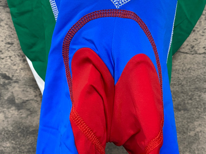 JV534 カステリ CASTELLI ビブショーツ 総柄 M ITALIA Skoda