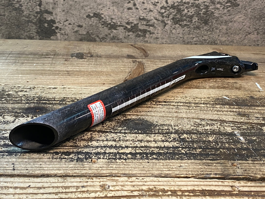JJ505 FSA K-FORCE カーボン シートポスト 黒 350mm Φ31.6