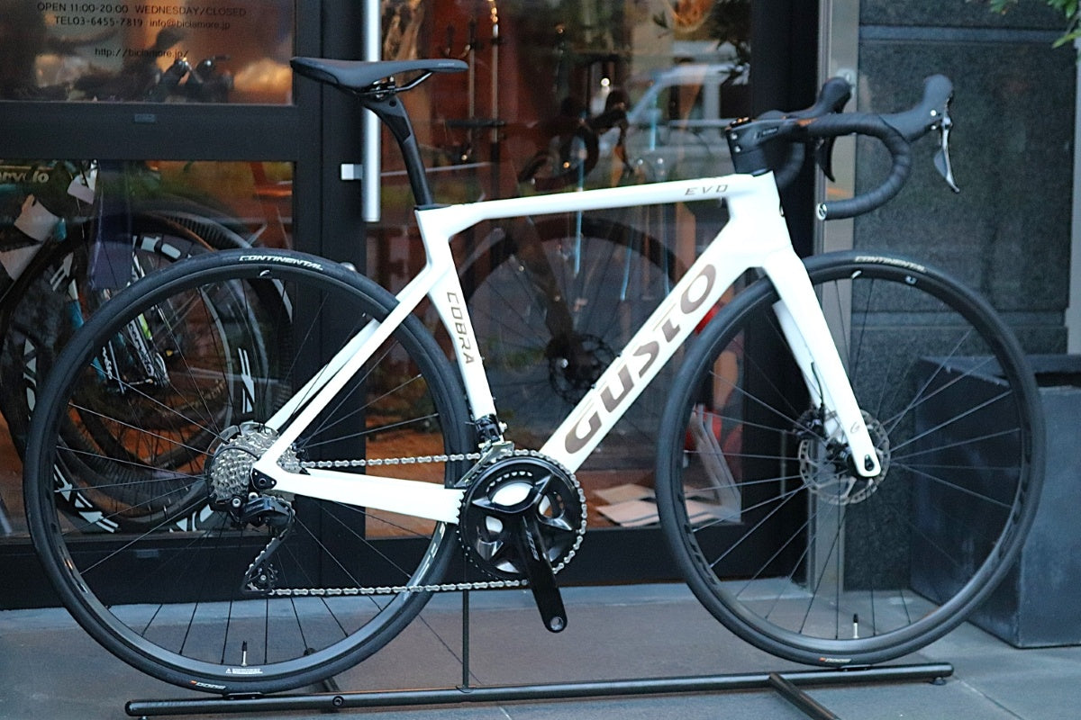 GUSTO COBRA EVO ロードバイク ホワイト GUSTO / COBRA EVO DB ELITE / Mサイズ / ホワイト