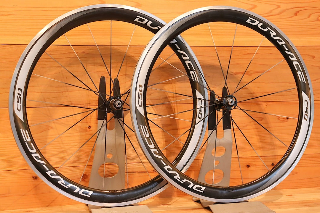 シマノ SHIMANO デュラエース DURA-ACE WH-9000-C50-CL クリンチャー ホイールセット シマノ12/11S 17C 【千葉店】