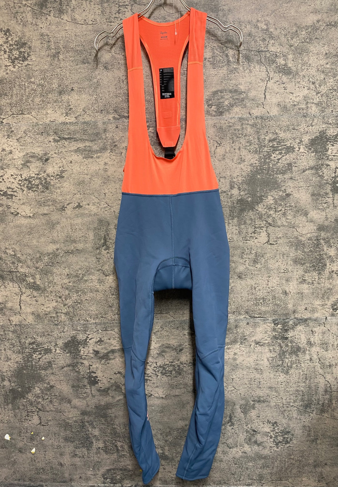 KC768 ラファ Rapha WOMEN'S PRO TEAM WINTER TIGHTS ビブタイツ 青 M 裏起毛