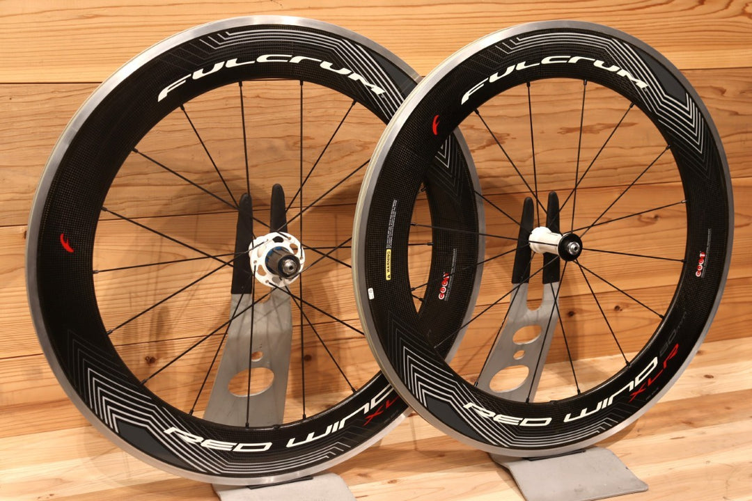 フルクラム FULCRUM レッドウィンド RED WIND XLR 80mm アルミ/カーボン クリンチャー ホイールセット シマノ 11/12S 15C 【千葉店】