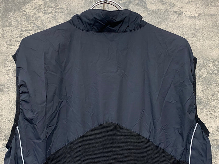 KK062 パールイズミ PEARL iZUMi サイクルベスト ジレ 黒 サイズ不明 ※タグ劣化