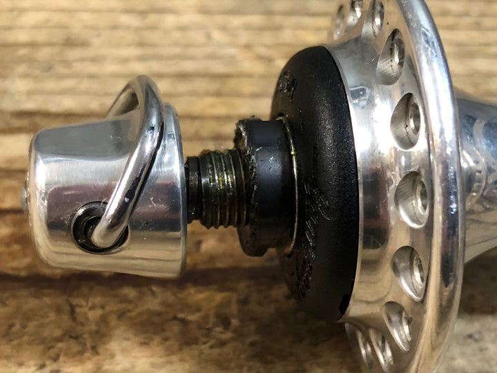 KG438 カンパニョーロ CAMPAGNOLO レコード チタニウム Record Titanium フロント ハブ OLD100 32H