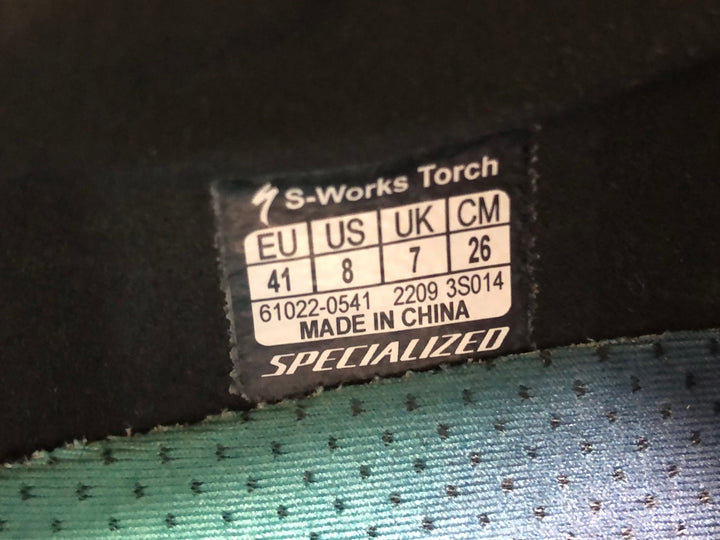 IM643 スペシャライズド SPECIALIZED S-WORKS TORCH RD ビンディングシューズ SPD-SL DPMRNBLU 41
