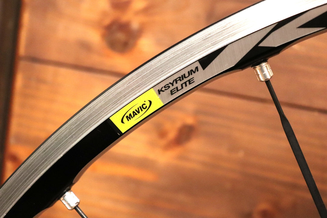 マヴィック MAVIC キシリウム エリート KSYRIUM ELITE アルミ クリンチャー ホイールセット シマノ11/12S 【東京南麻布店】