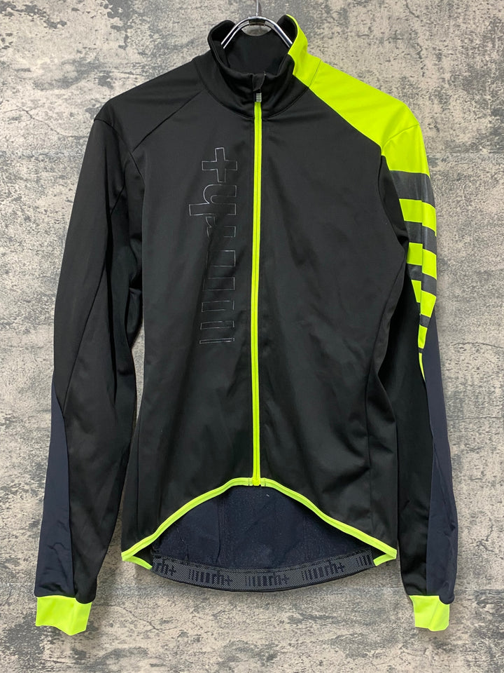JH658 rh+ サイクルジャケット 裏起毛 EU Mサイズ 黒黄色