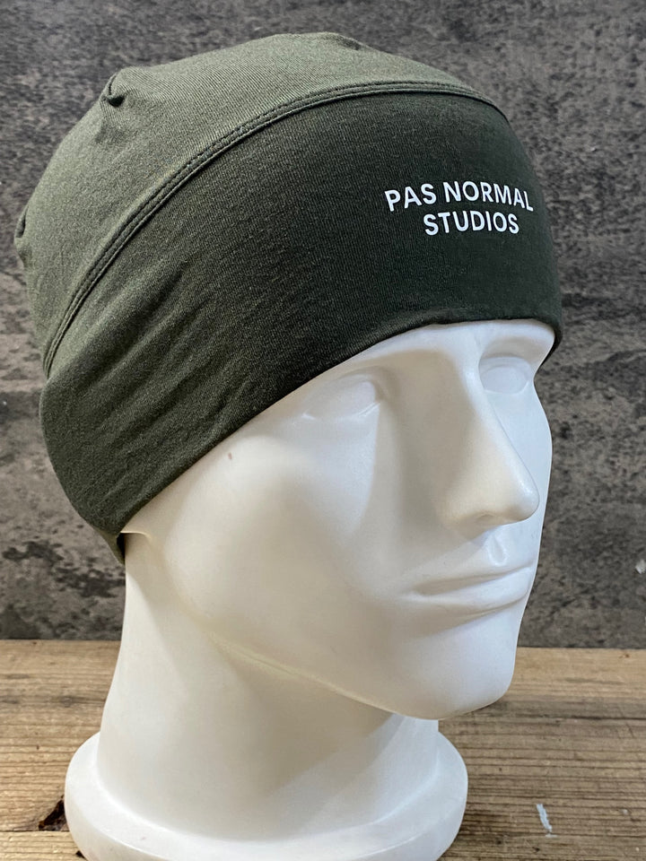 KA577 パスノーマルスタジオ PAS NORMAL STUDIOS ビーニー オリーブ ワンサイズ