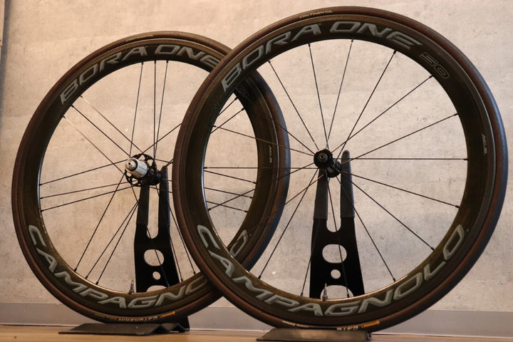 カンパニョーロ CAMPAGNOLO ボーラワン BORA ONE 50 AC3 カーボン チューブラー ホイールセット シマノ 12/11S 【さいたま浦和店】