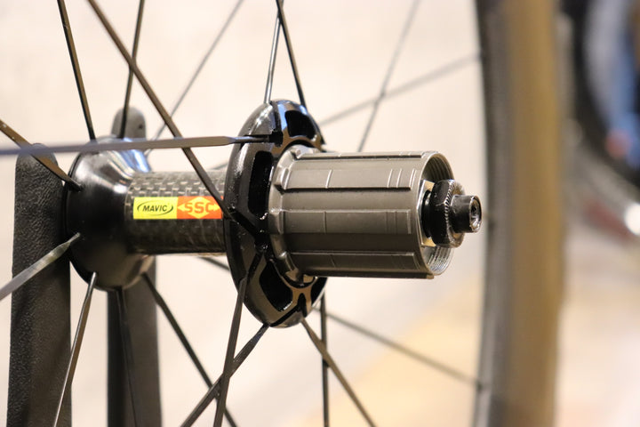 マヴィック MAVIC COSMIC CXR80 カーボン チューブラー シマノ 12/11S ホイールセット 【さいたま浦和店】
