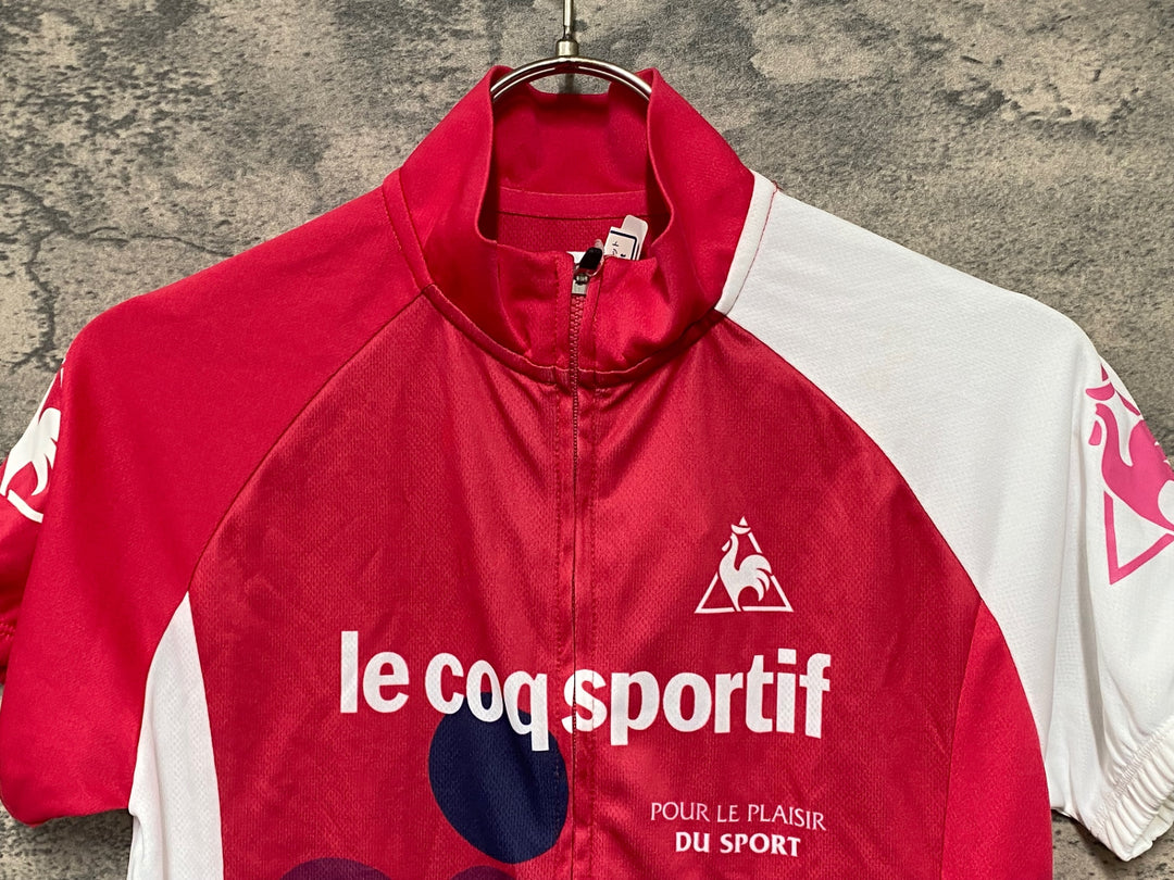 JU267 ルコックスポルティフ le coq sportif 半袖ジャージ Mサイズ レディース 未使用