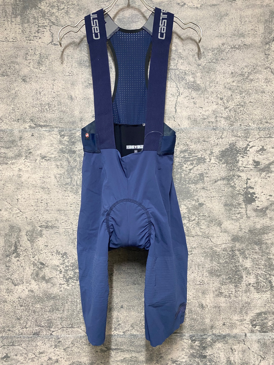 KB697 カステリ CASTELLI ROSSO CORSA ビブショーツ 紺 M