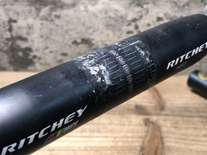 JP051 リッチー RITCHEY NEO CLASSIC アルミドロップハンドル Φ31.8 ブラケットC-C 420mm